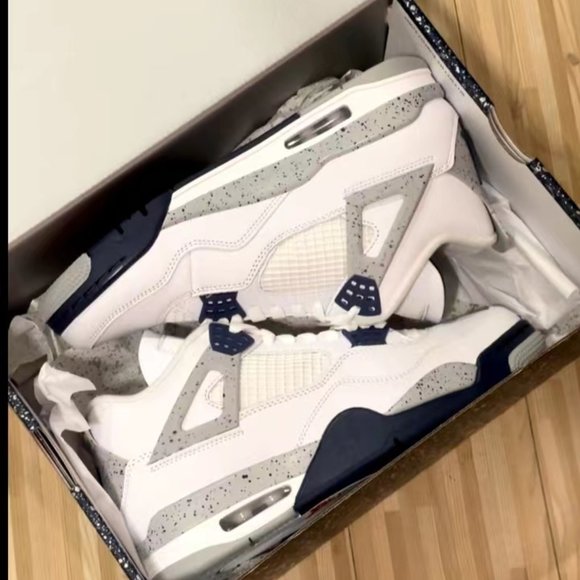 Air Jordan 4 Retro midnight navy - Picture 2 of 4